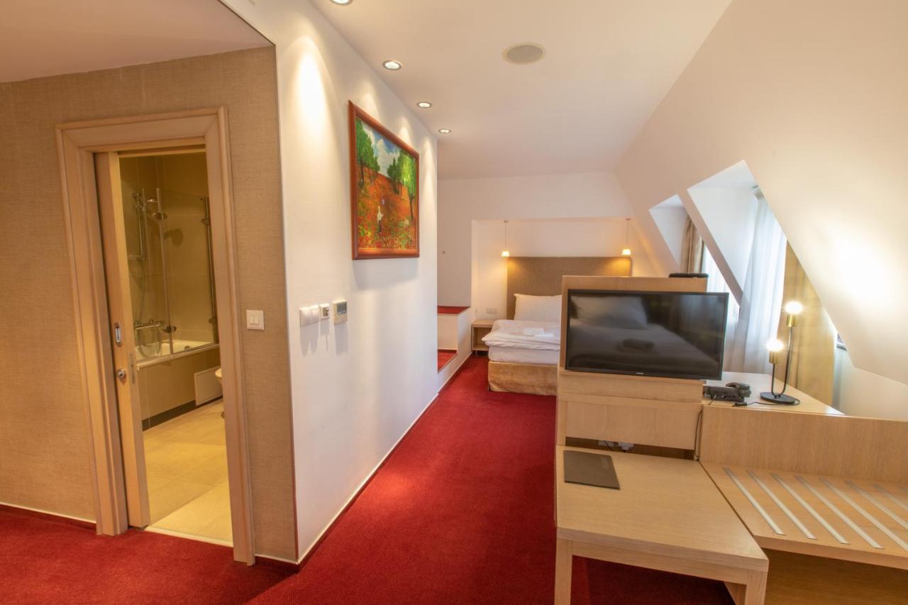 Hotel Villa Necas ジリナ エクステリア 写真