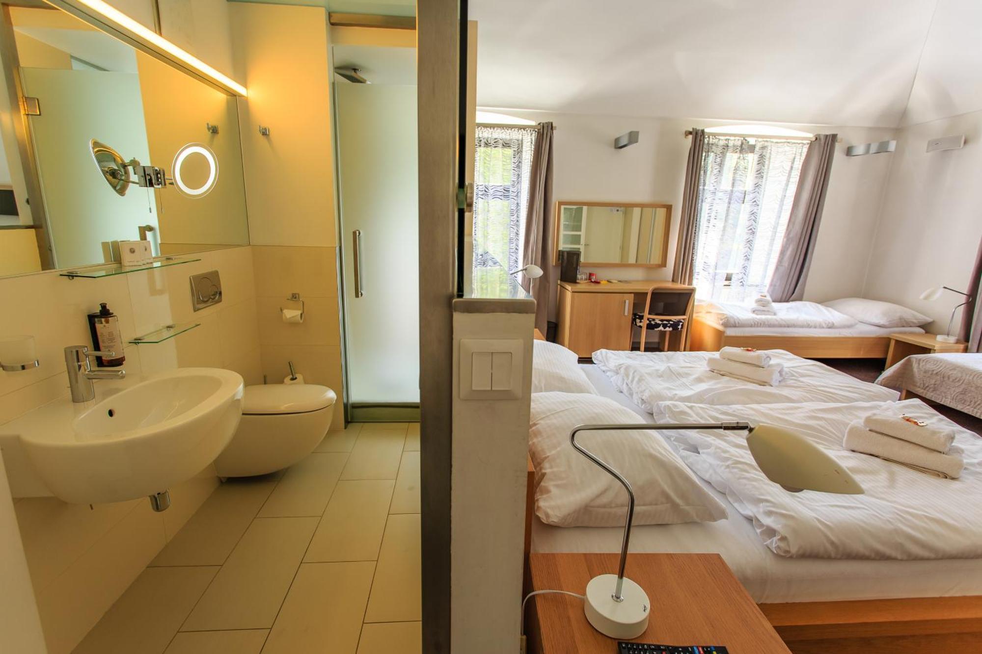 Hotel Villa Necas ジリナ エクステリア 写真